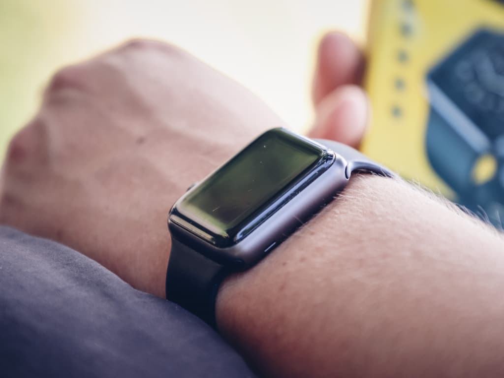 3D ochranná fólie Apple Watch - venku - 2